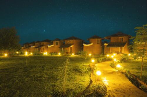 The earth at Ranthambore - Natural mother earth eco-resort sustainable eco-sensitive village rural haven. 